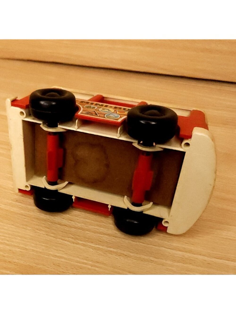 Fisher Price Vintage Mini Red School Bus - Picture 5 of 5